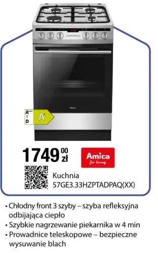 kuchenka gazowo-elektryczna