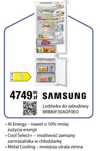 lodówka do zabudowy